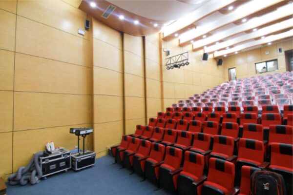 DỰ ÁN THI CÔNG VÁCH GỖ CHO VIỆN THỦY LỢI