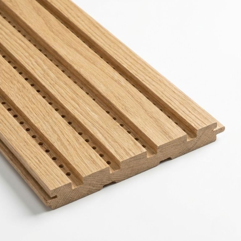 Vách gỗ tiêu âm soi rãnh